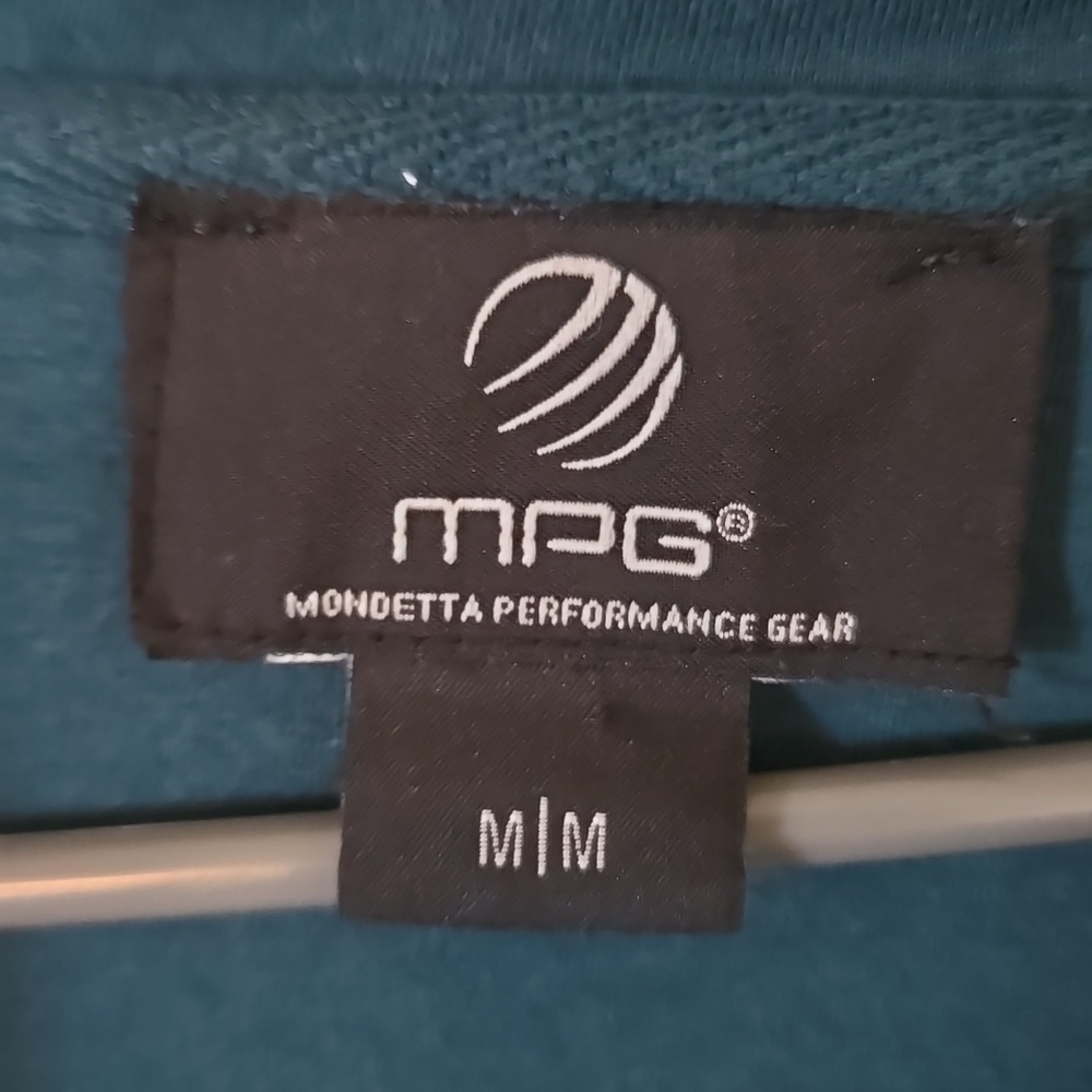 Mondetta Performance Gear | Teal Zip Up Jacket Size Medium - Picture 6 of 10